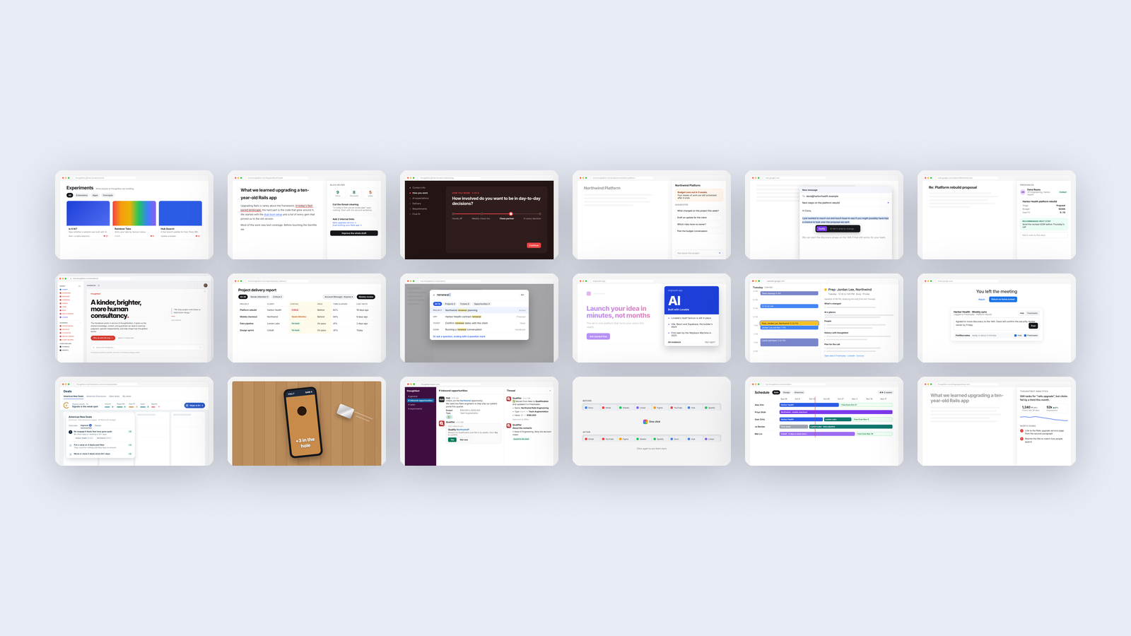 Illustrations of the tools in this series